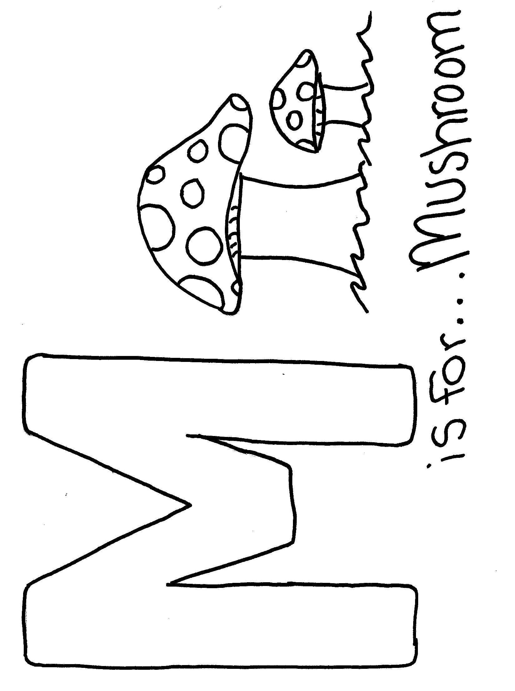 free-alphabet-coloring-page-m-is-for-mushroom